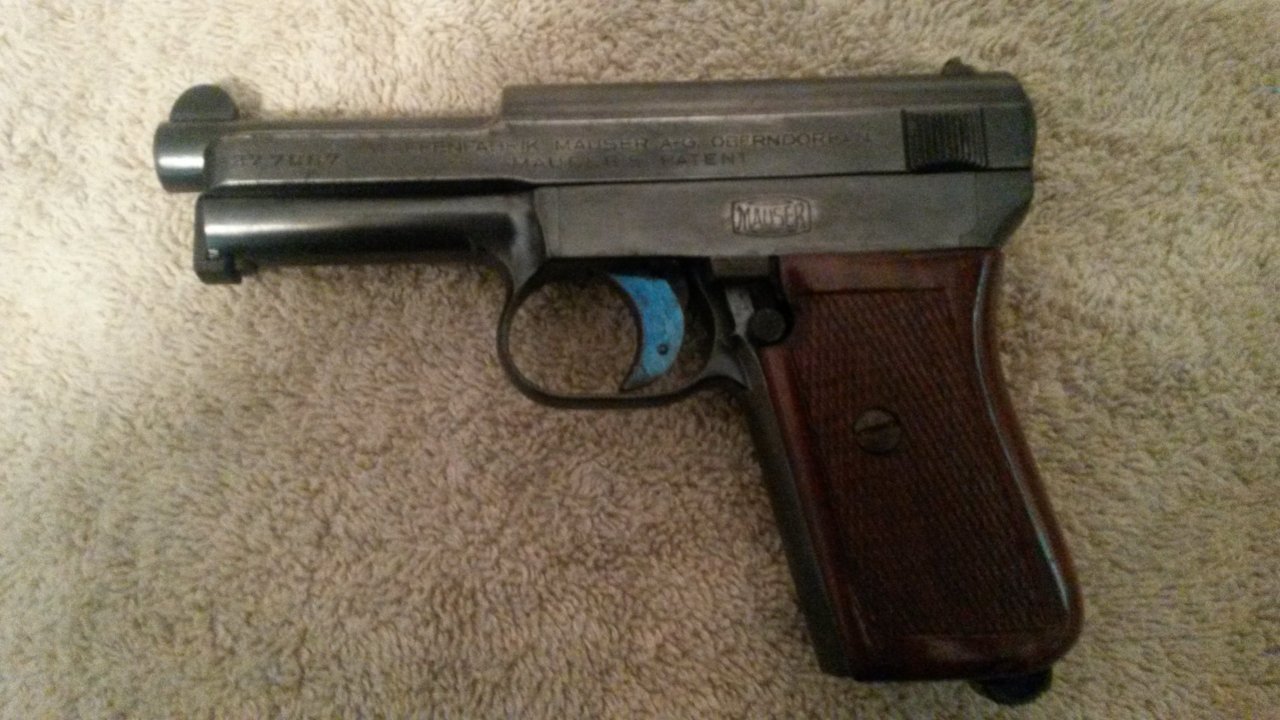 mauser 7.65 pistol serial numbers